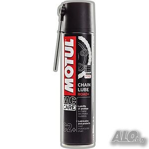 Спрей за верига MOTUL C2+ CHAIN LUBE ROAD+ с тефлон(PTFE)-400ml.