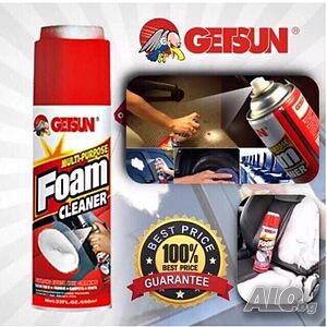 Спрей(пяна) за почистване на тапицерия-GETSUN FOAM CLEANER 650ml.