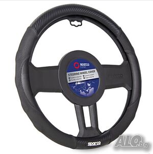 Калъф за волан SPARCO SPS125BK 38см.
