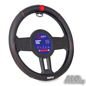 Калъф за волан SPARCO-SPS124RD-М38см.