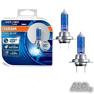 Халогенни крушки-OSRAM COOL BLUE BOOST H7 к-т/2 бр./