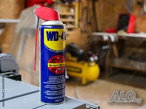 Мултифункционален спрей-техническа смазка WD-40 SMART STRAW 450ml.