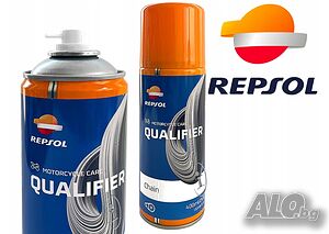 Спрей за верига REPSOL QUALIFIER CHAIN(Moto chain) 400ml.