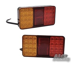 LED стопове за ремарке/платформа 12V-06