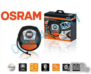 Дигитален компресор за гуми OSRAM TYREINFLATE Connect 650-12V
