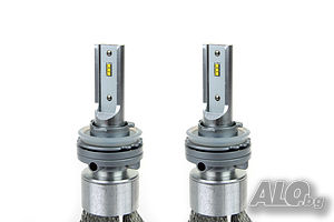 Комплект LED Крушки за фар AMIO RS H11 - 50W 7000 Lm + 200% по-ярка светлина