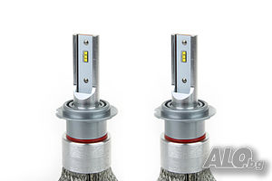 Комплект LED Крушки за фар AMIO RS H7 - 50W 7000 Lm + 200% по-ярка светлина