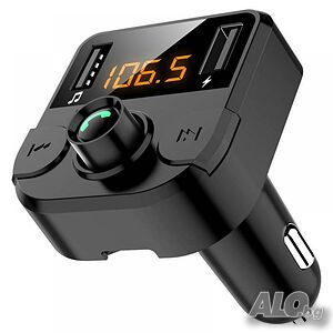 FM Трансмитер BC36B Amio Charger Modulator Wireless 2 USB Stereo MP3 Player Auto Bluetooth