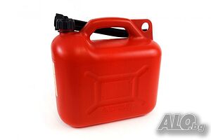 Туба за гориво Automax 2585, пластмасова, с гъвкав накрайник, 5л.