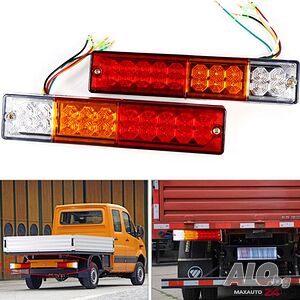 Комплект LED стопове мигач задна светлина 12v 24v за камион бус ТИР, ремарке ST0162