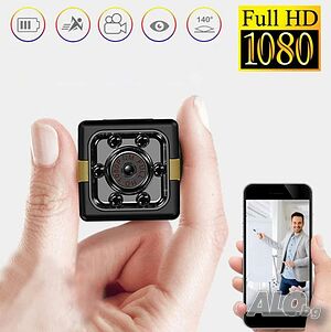 1000054012 Мини шпионска / спортна камера FULL HD Автофокус 2MP FX01