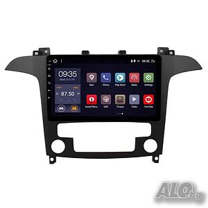 Ford S max S-Max 2007-2015 Android 13 Mултимедия/Навигация