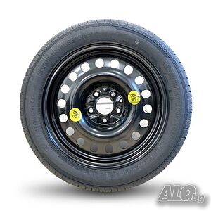 Нова резервна гума патерица за CITROEN, PEUGEOT, DS, RENAULT, TOYOTA, VOLVO 135/90R17 5x108x65,1