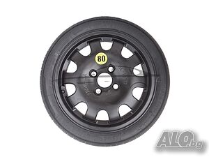 Нова резервна гума патерица за FORD 125/70R16 4x108x63,3