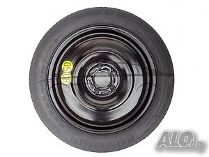 Нова резервна гума патерица за HYUNDAI, KIA, MAZDA, MITSUBISHI 135/80R17 5x114,3x67,1