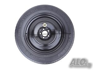 Нова резервна гума патерица за MAZDA, Maserati 155/90R18 5x114x67,1