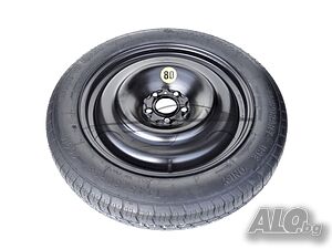 Нова резервна гума патерица за RENAULT 145/80R18 5x108x60,1