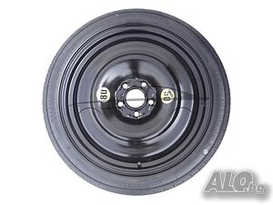 Нова резервна гума патерица за TOYOTA, LEXUS, MAZDA 125/70R18 5x100x54,1