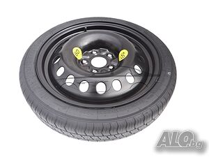 Нова резервна гума патерица за TOYOTA, LEXUS, MAZDA, SUBARU 125/70R17 5x100x54,1