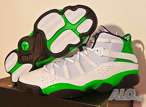 Nike Air Jordan 6 Rings ЧИСТО НОВИ 47.5 ти номер 31.0см стелка с кутия 100% оригинални