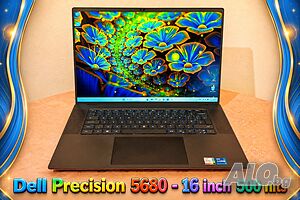 Dell Precision 5680/Core i7-13700H/16GB RAM/256GB SSD/Intel Iris Xe/16 Full HD+ 500 nits 100% DCI-P3
