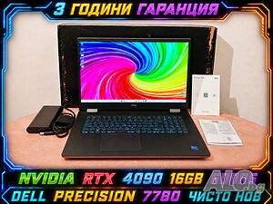 NVidia RTX Ada 5000 16GB/Core i5-13600HX/16G RAM/256GB SSD/17.3 IPS 100% DCI-P3/Dell Precision 7780
