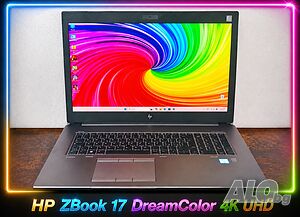 HP ZBook 17 DreamColor 4K UHD/Intel Core i7-8750H/NVidia Quadro P5200 16GB/16GB RAM/512GB SSD NVMe