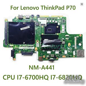 Lenovo ThinkPad P70 P71 main board дънна платка с процесор Intel Core i7-6700HQ