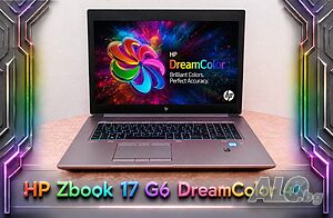 HP ZBook 17 DreamColor 4K UHD /Intel Core i7-9750H/NVidia RTX 4000 8GB/32GB RAM/1TB SSD NVMe