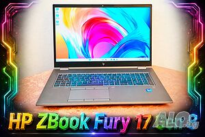 HP ZBook Fury 17 G8/17.3 Full HD IPS/Intel Core i7/NVidia Quadro T1200 4GB/16GB RAM/512GB SSD