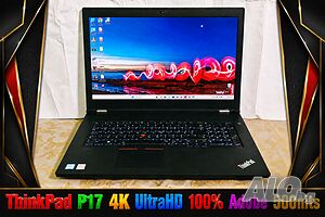 Lenovo ThinkPad P17 4K UHD 100% Adobe/Core i9-10885H/16GB RAM/512GB SSD/NVidia Quadro T2000 4GB