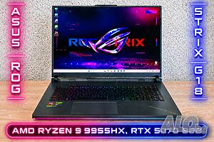 ASUS ROG Strix G18/AMD Ryzen 9 9955HX/NVidia RTX 5070 8GB/16GB RAM/1TB SSD/18’ 2560x1600 240hz IPS
