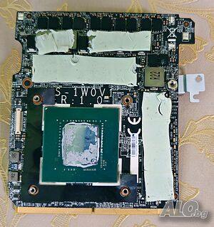 NVidia GeForce GTX 1070 8GB 256bit. GPU from MSI TITAN GT72 GT73 GT75 GT62 GT63 GT82 GT83