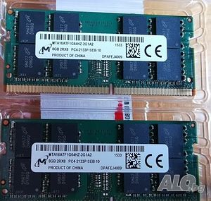 16GB DDR4 2133mhz SODIMM PC4 рам памет за лаптоп Cruical sodimm laptop 16GB DDR4, 8GB DDR3