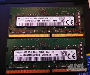 16GB DDR4 KIT Micron / Hynix 2400mhz Комплект 2x8GB DDR4 и 16GB DDR3L KIT