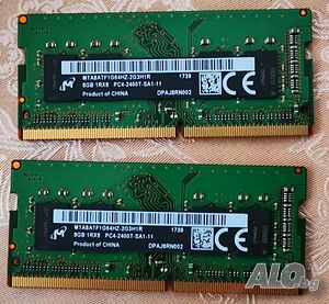 16GB DDR4 KIT 2400mhz Micron (Комплект 2x8GB DDR4) SODIMM PC4 рам памет лаптоп КИТ комплект