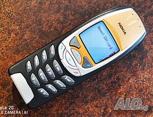 Nokia 6310i Black златист перфектен агнлийско меню батерия 7 дни, НЕкодиран 100% оригинален