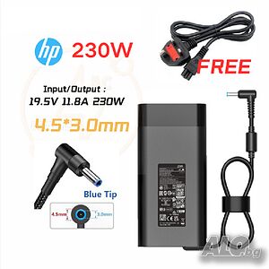 230W 19.5V 11.8A HP OMEN ZBook 15-17 G3 G4 G5 G6 G7 G8 G9 G10 оригинално зарядно Pavilion Gaming