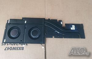DELL PRECISION 16 7670 7680 CPU GPU HEATSINK вентилатори + плоча за охлаждане