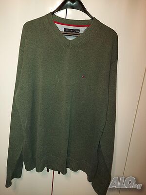 Оригинален пуловер Tommy Hilfiger