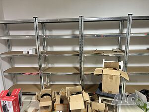 Метални стелажи в Ямбол 5 рафта