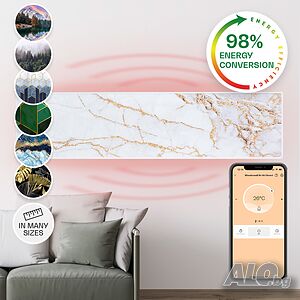 Германия 🇩🇪 Wonderwall Air Art Smart инфрачервен нагревател Klarstein 229,99 лв