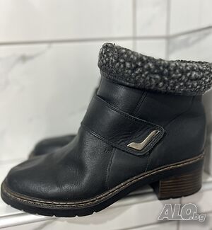 Дамски боти Rieker Швейцария, естествена кожа