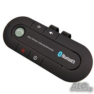 Безжично Bluetooth хендсфри за разговори, високоговорител за автомобил, дом или офис НАЛИЧНО!!!
