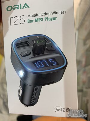 Bluetooth 5.3 FM трансмитер / Трансмитер за кола с Blutooth,USB,FM,SD