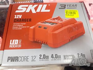 Чисто Ново зарядно устройство SKIL CR1E2730AA, 12 V, 2.4 A