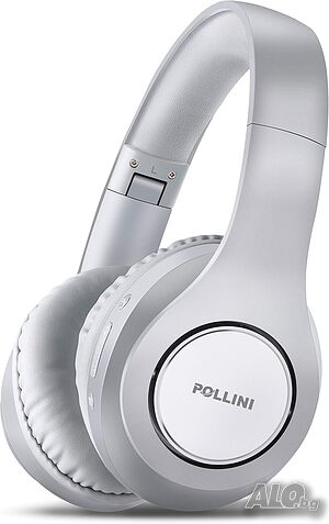 Pollini Безжични Bluetooth слушалки / Сгъваеми Bluetooth Слушелки / 40Часа Време За Слушане