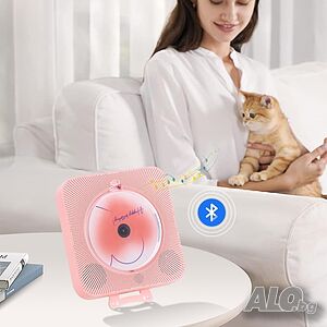 CD плейър с високоговорител/ Bluetooth / USB / Акумулаторен CD Плейър