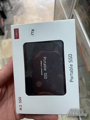 SSD 2TB / Външен Хард Диск / Твърд Диск 2TB Външен/Черен