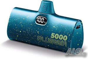 Външна батерия CELLULAR LINE PLUGGER 5000 mAh